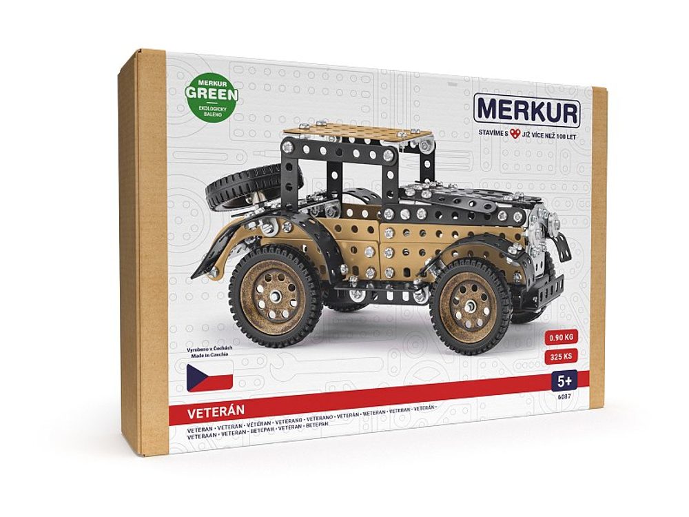 Levně MERKUR - Stavebnice Merkur - Veterán, 312 dílků