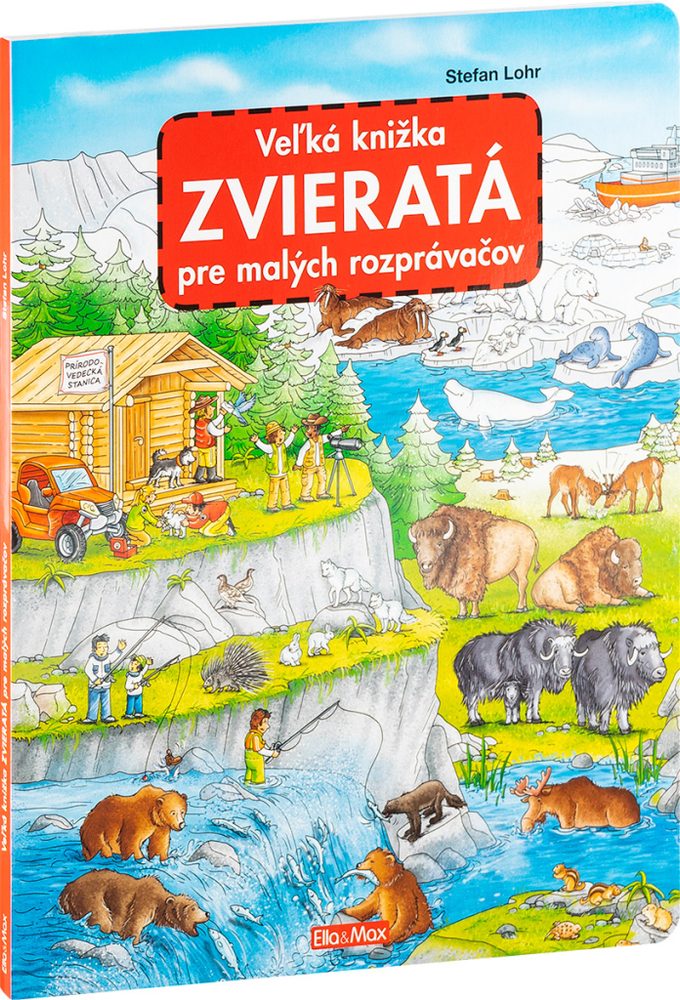 Levně Veľká knižka ZVIERATÁ pre malých rozprávačov