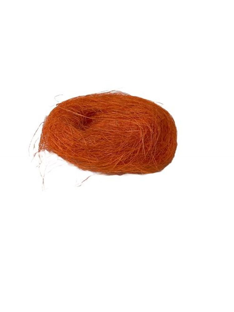 Levně dekorace SISAL sv.oranžový, sáček, EAN