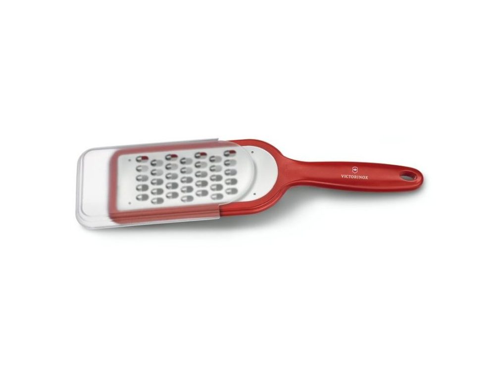 Levně struhadlo 26x6,7x2,7cm hrubé, NR, ručka, VICTORINOX, červené