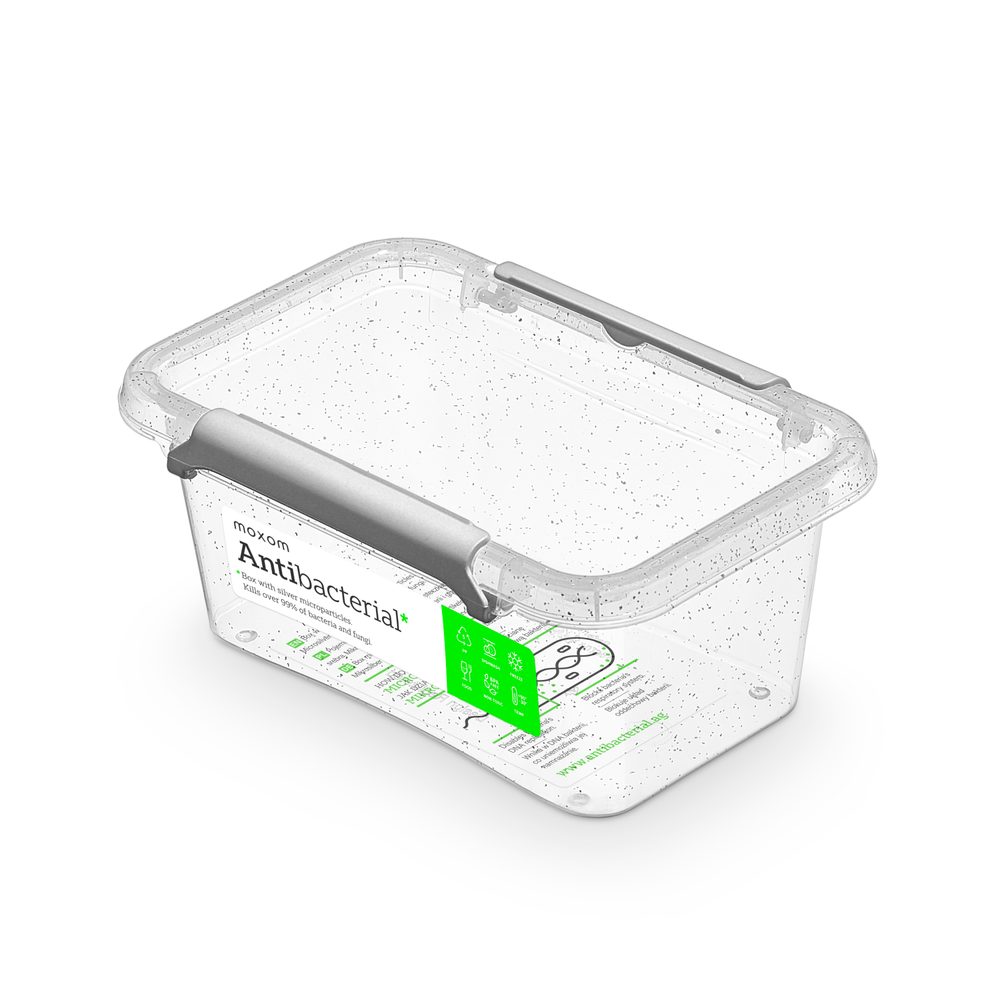 Levně antibakter.box 0,50 l 15x9,5x6,5cm,transp.plast