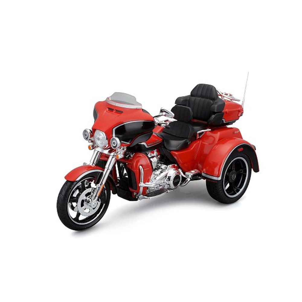Levně Maisto - H-D Trikes - 2021 CVO Tri Glide, metal oranžová, 1:12
