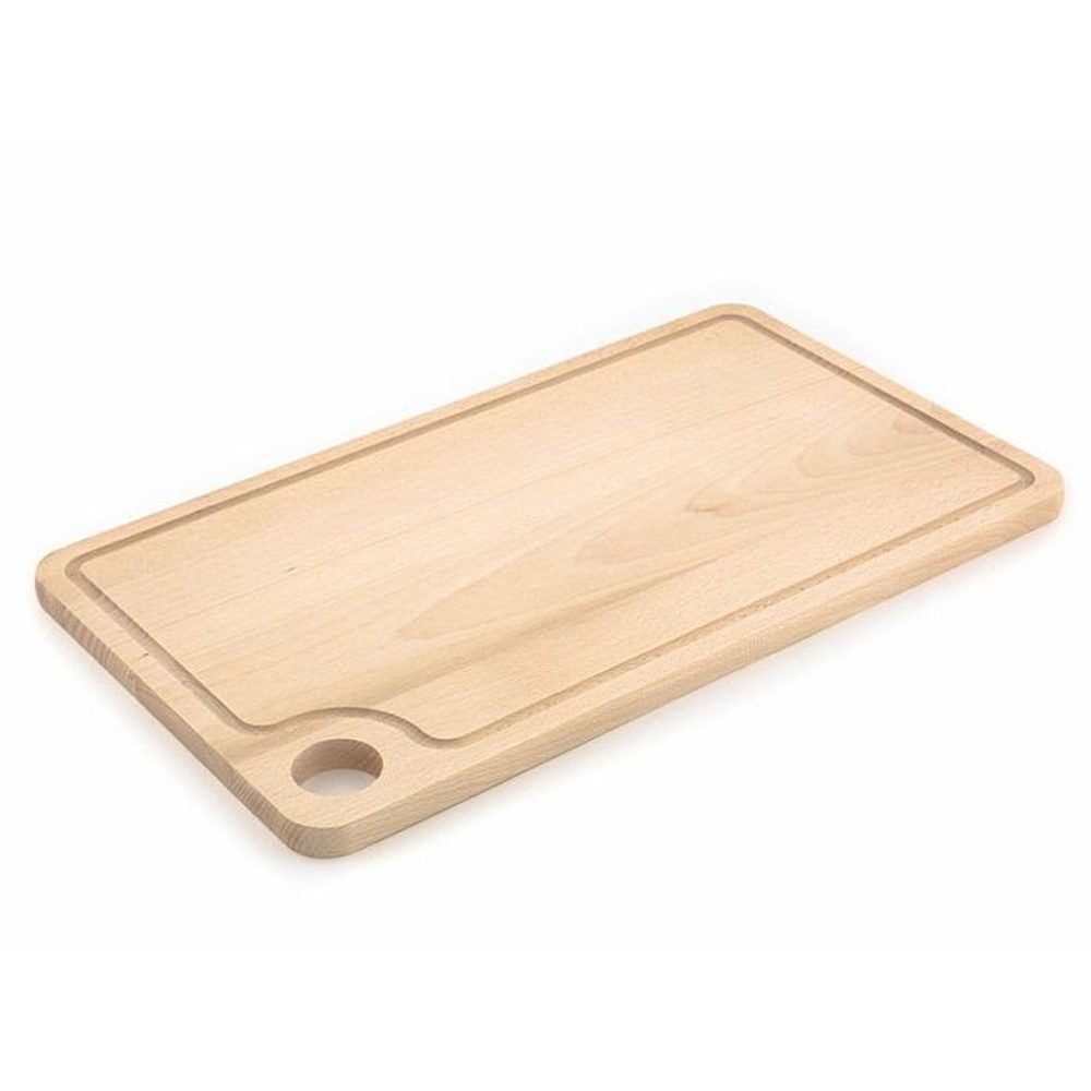 Levně prkénko 42x25x1,6cm, drážka, otvor, TS 420, dřevo