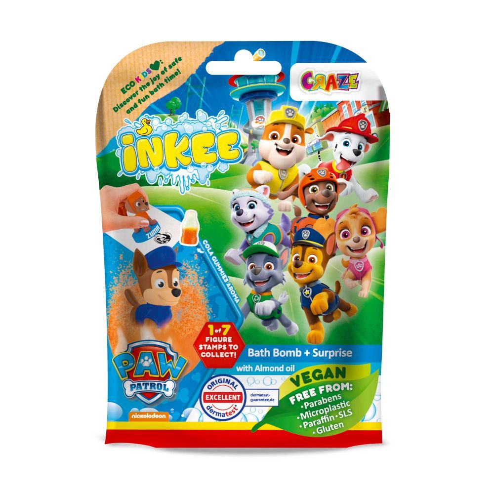 Levně INKEE - Šumivá bomba do vany s překvapením - Paw Patrol