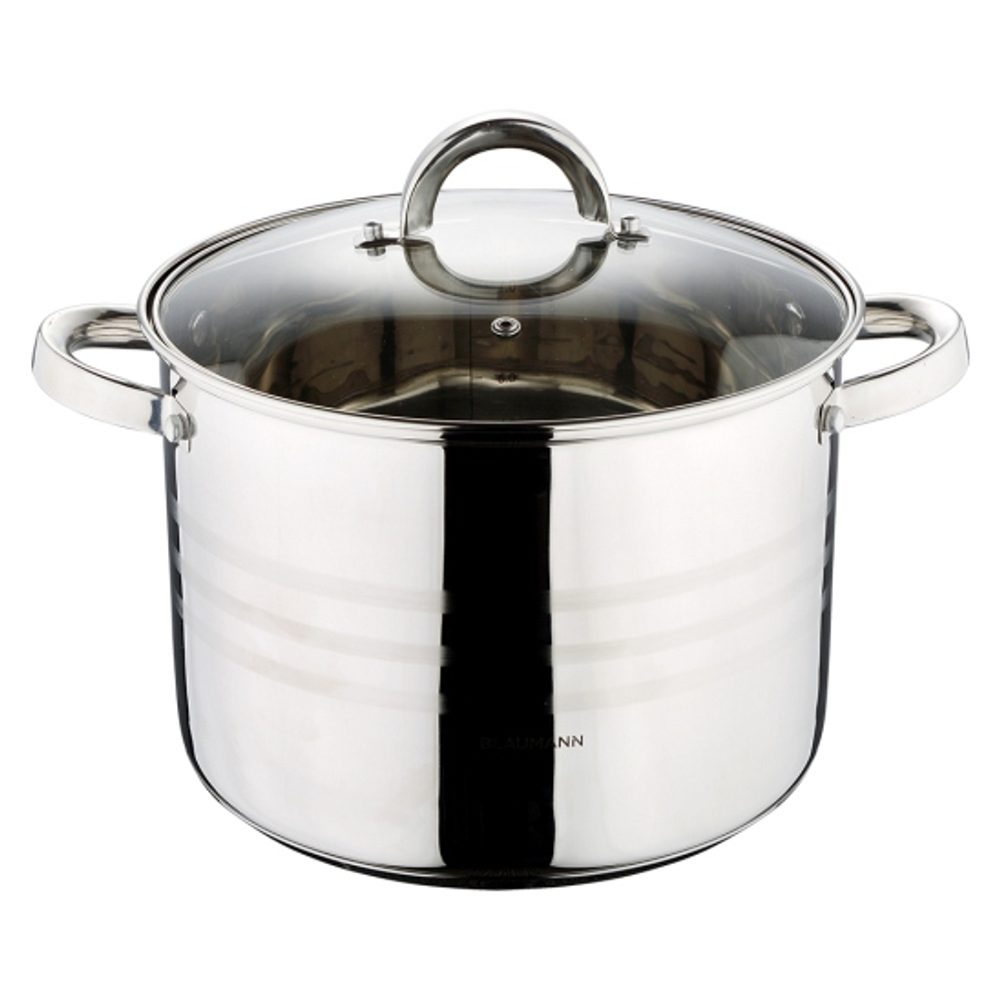 Levně BLAUMANN Hrnec s poklicí nerez 15,5 l Gourmet Line BL-1013