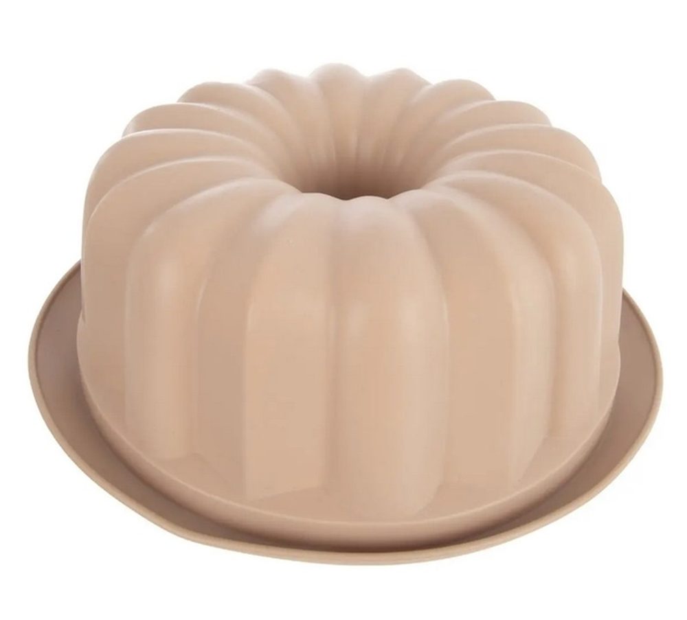 Levně bábovka d26x9,5cm, silikon, oranž