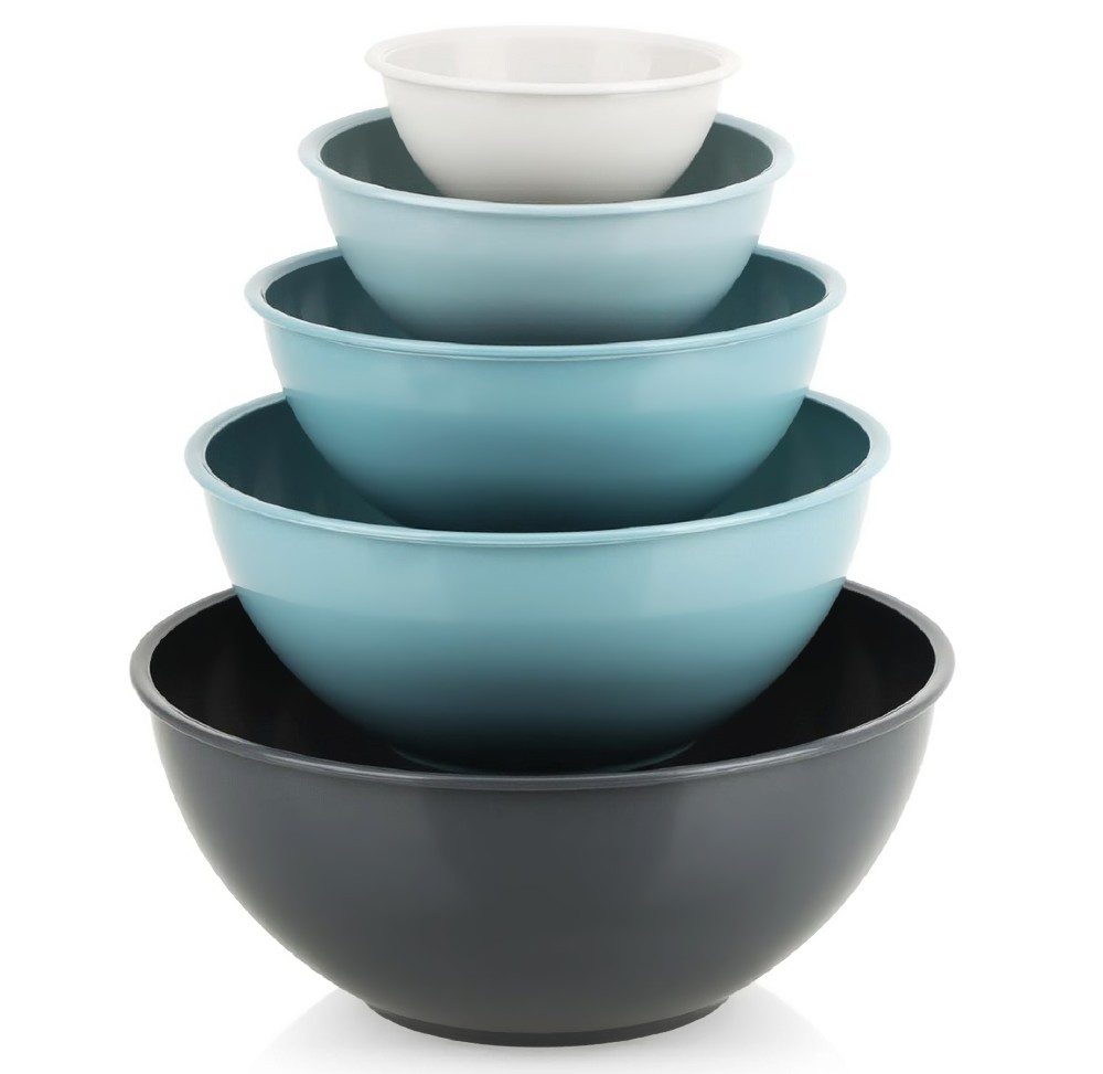 Levně EXCELLENT HOUSEWARE Mísa kuchyňská šlehací sada 5 ks 260-3250ml KO-101001480