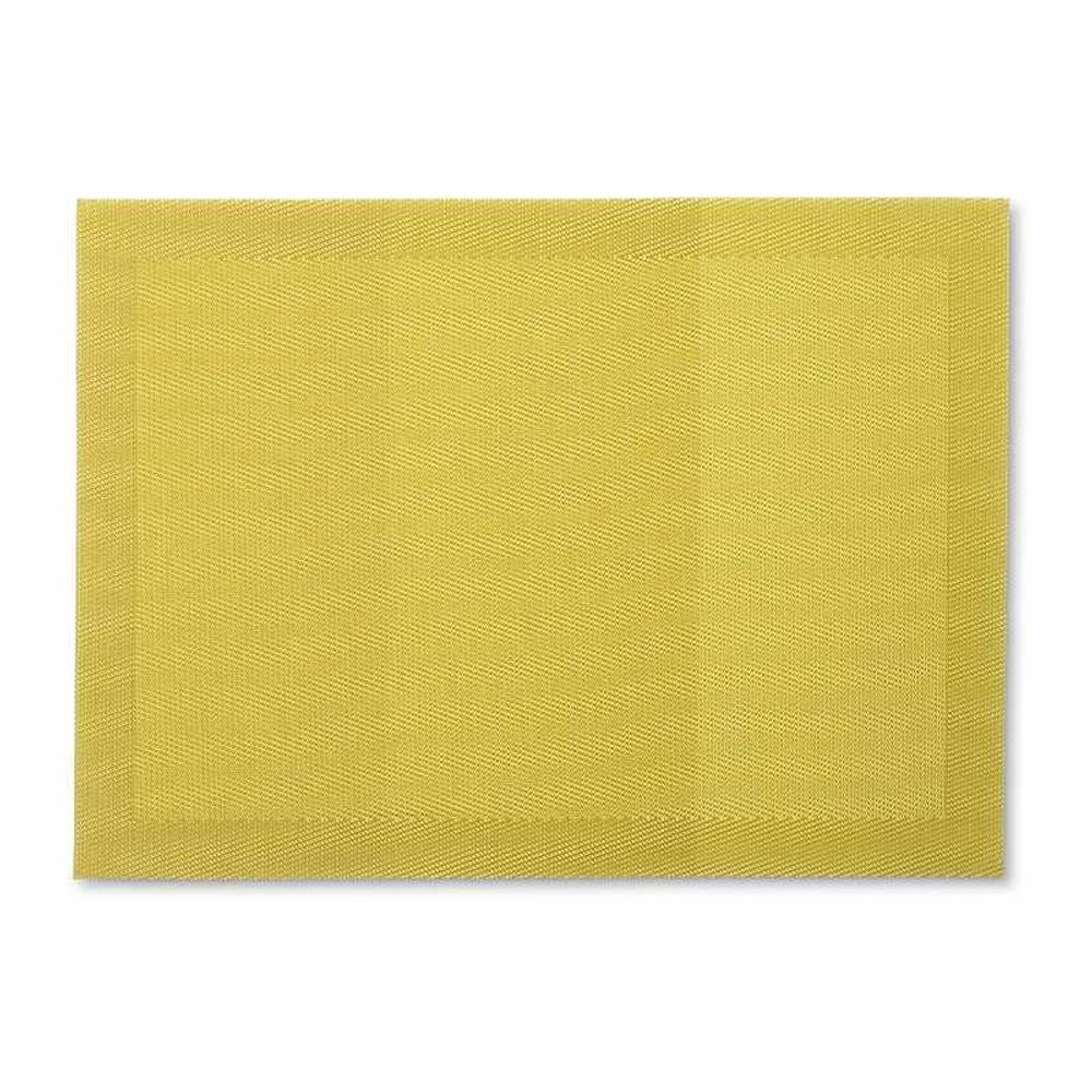 Levně KELA Prostírání Nica 70%PE/30%PET žlutá 45,0x33,0cm KL-12834