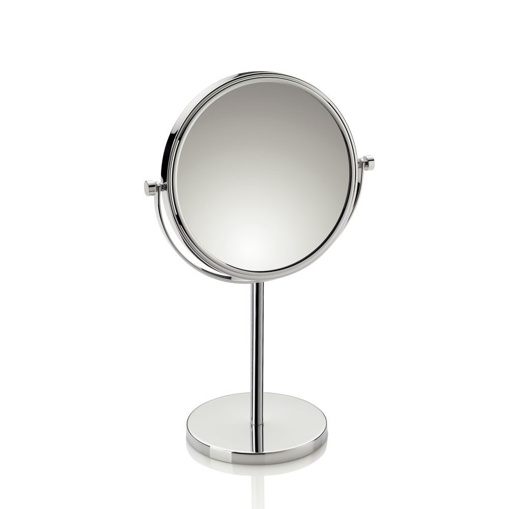 Levně KELA Kosmetické zrcátko oboustranné FABIENNE chrom 23,5 x 13,5 x 37,5 cm KL-20642
