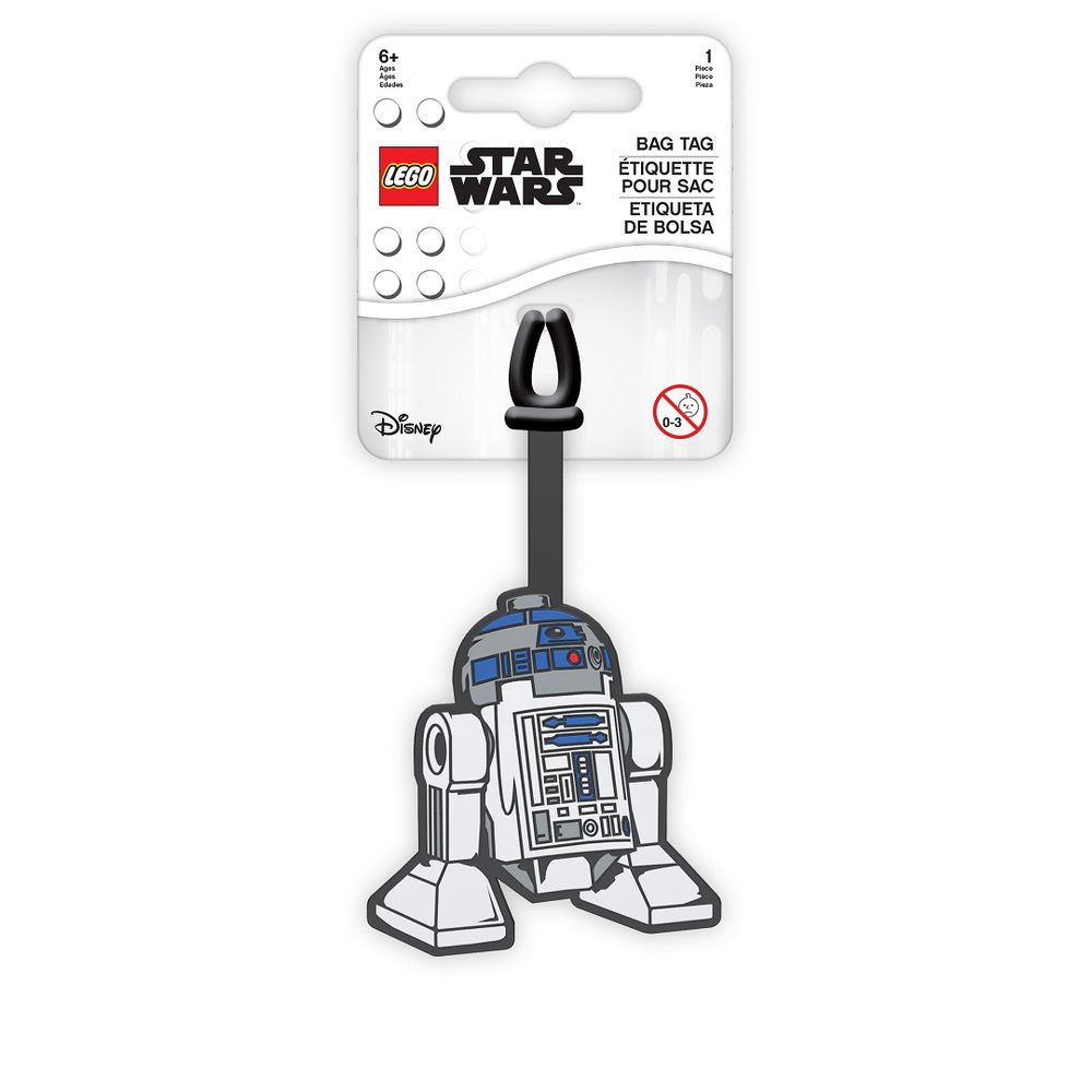 Levně LEGO Star Wars Jmenovka na zavazadlo - R2D2
