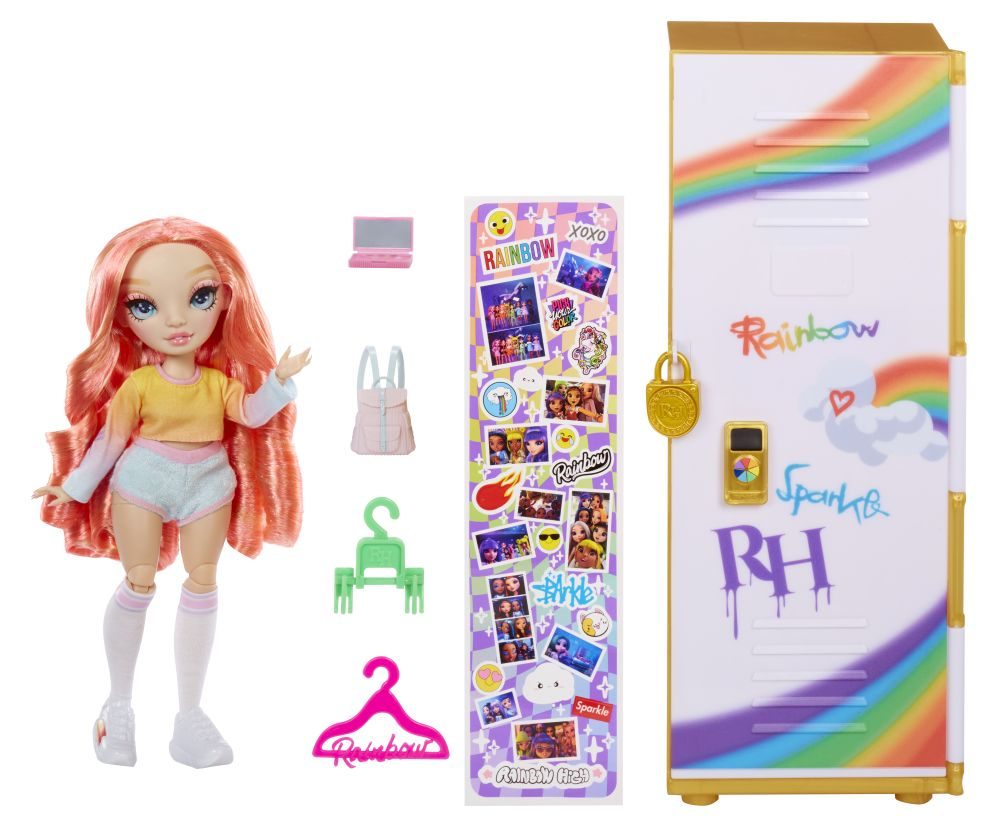 Levně Rainbow High Skříňka s panenkou