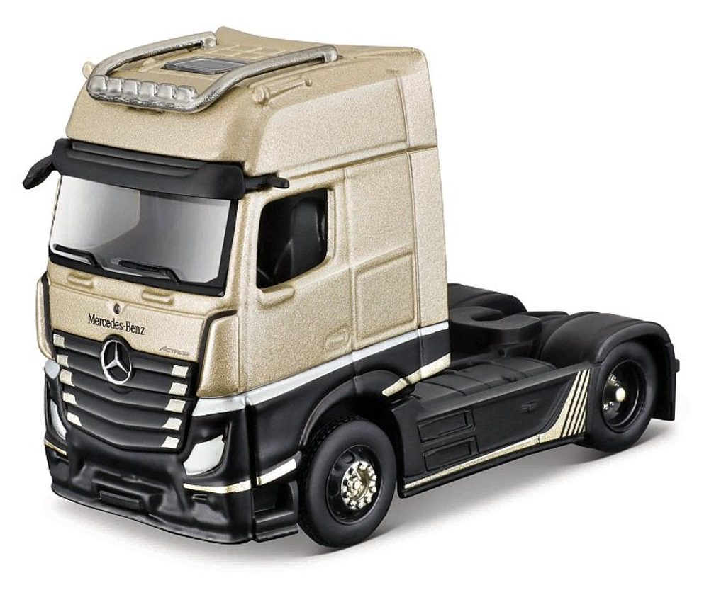 Levně Maisto - Custom Rigs-Marcedes-Benz Actros 1851, zlato-černá, 1:64