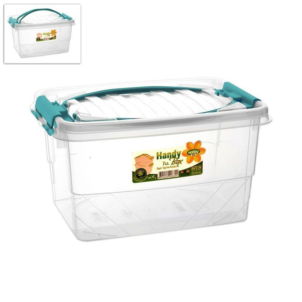 Levně box 13l MULTI, 37x27x22cm, HAND, 2ucha, přenosný, plast