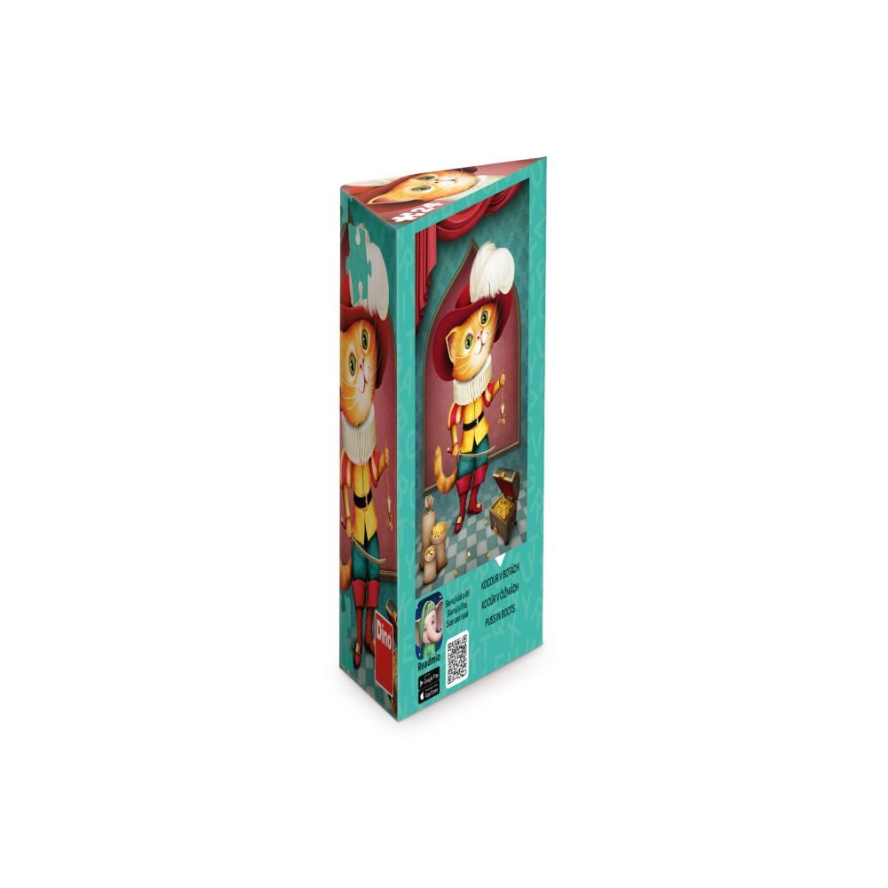 Levně KOCOUR V BOTÁCH 24 triangl Puzzle
