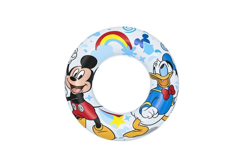 Levně Bestway Nafukovací kruh - Disney Junior: Mickey a přátelé, průměr 56 cm