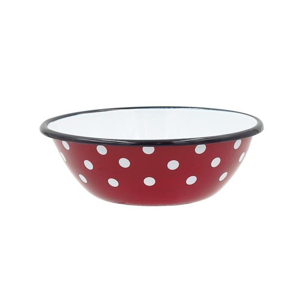 TORO MISKA SMALT 16 CM, DEKOR PUNTÍK