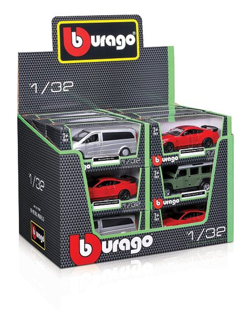 Levně Bburago - Auta, HOBBY, Street Fire, display 18ks, 1:32, assort