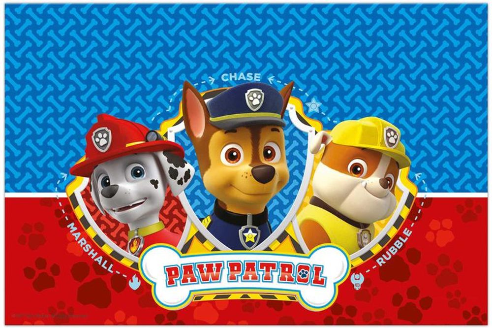 PROCOS UBRUS DĚTSKÝ PAW PATROL 120X180 CM, PLAST