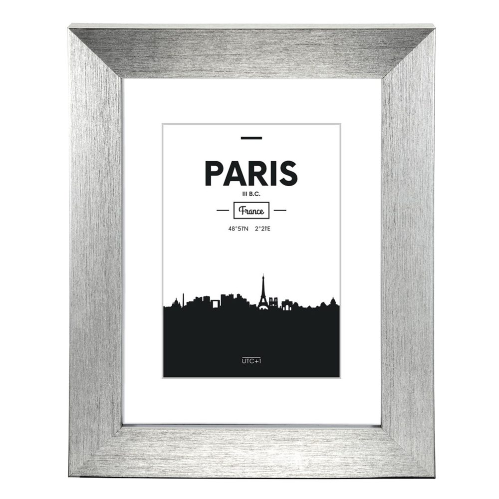 Levně Hama rámeček plastový PARIS, stříbrná, 40x50 cm