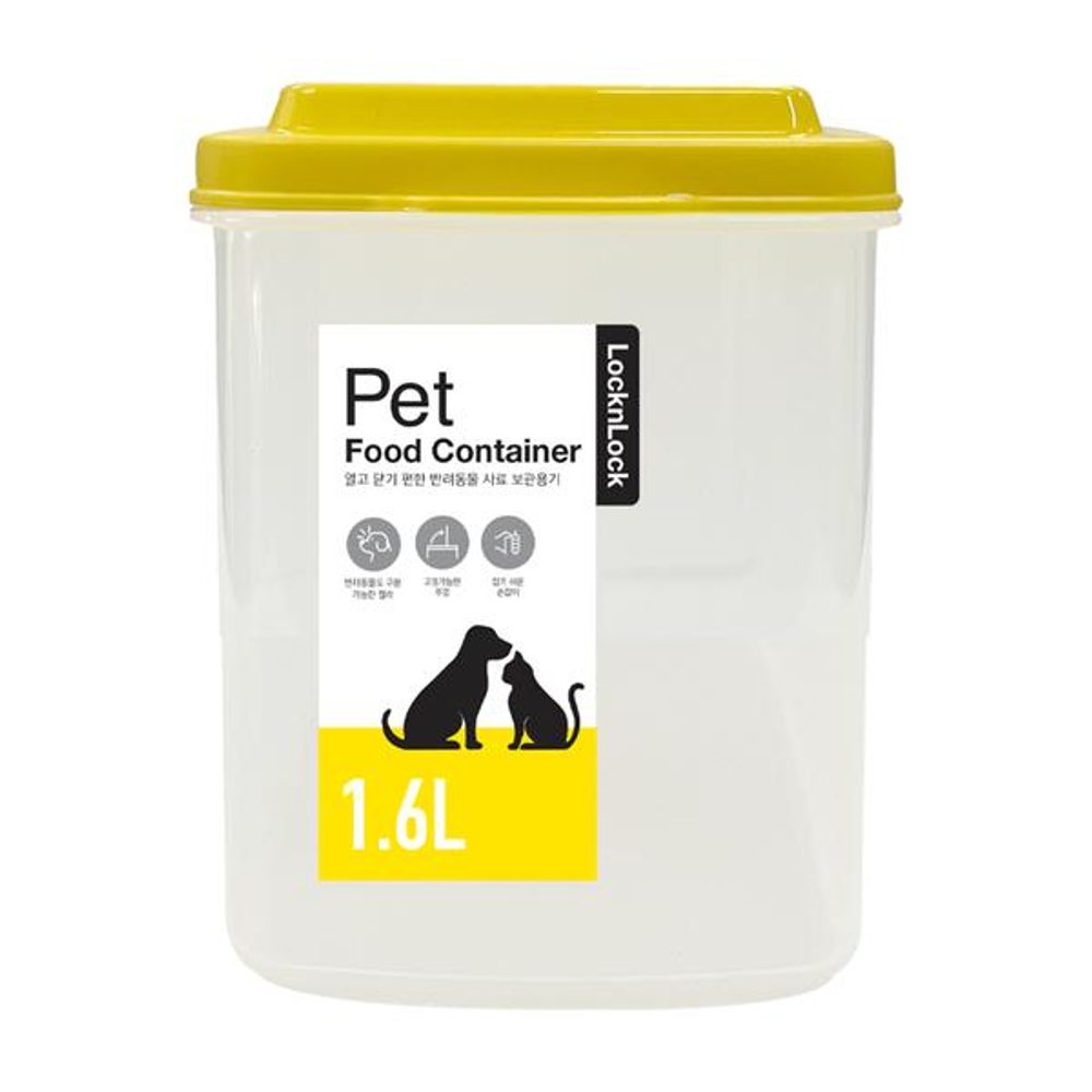 Levně LOCKNLOCK DÓZA NA GRANULE L&L PRO DOMÁCÍ MAZLÍČKY 1.6L
