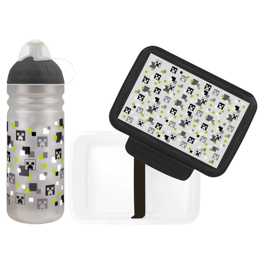 SET Pixel head - zdravá láhev/zdravá sváča