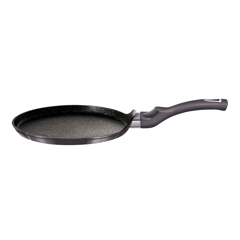 Levně BERLINGERHAUS Pánev na palačinky s mramorovým povrchem 25 cm Carbon PRO Line BH-6902