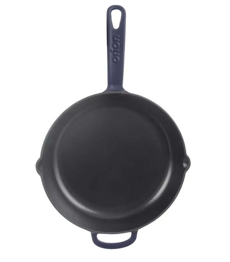 Levně pánev d28 LITINA v.6cm, INDUKCE, smalt