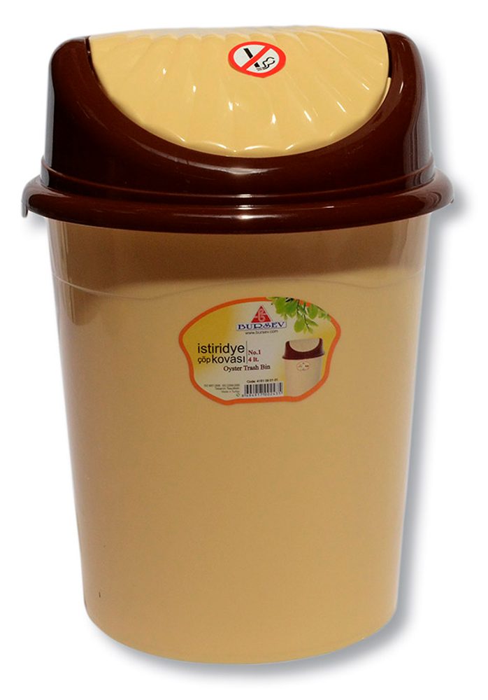 Levně koš odp. 4l výklopný MUŠLE No.1