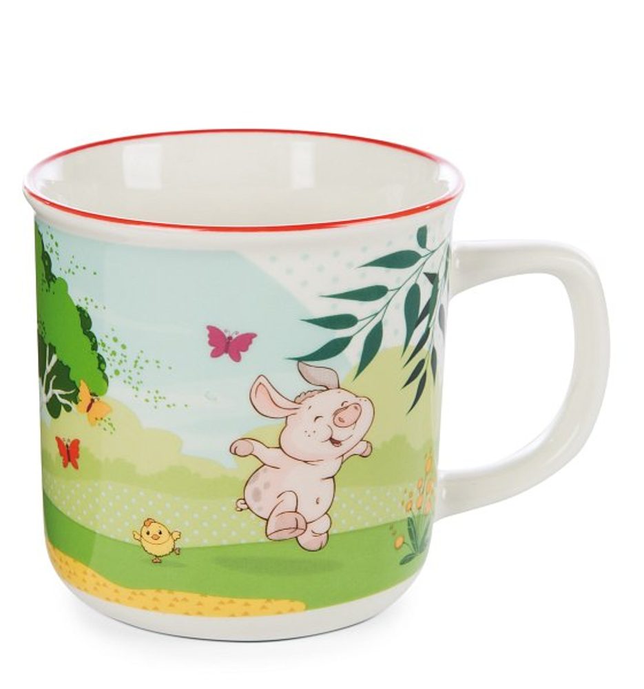 Levně NICI hrníček Farm Friends porcelán, 240ml, dárkové balení