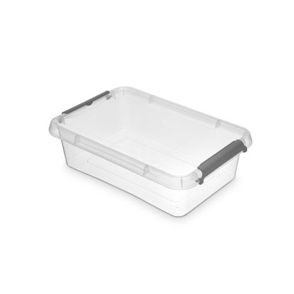 Levně box 1,20l STORAGE Lock&Keep, 20,5x14x 6,5cm, transp.plast