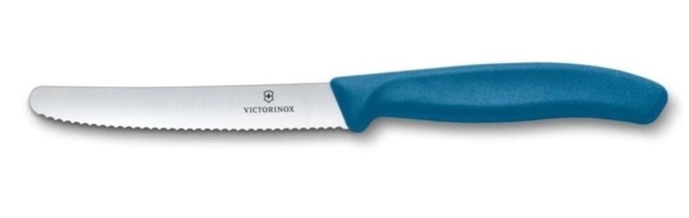 Levně nůž 11cm na rajčata sv.MODRÁ VICTORINOX