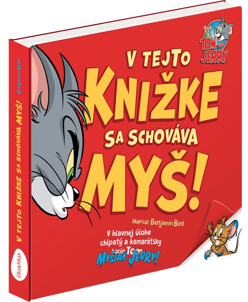 Presco Group TOM & JERRY: V tejto knižke sa schováva MYŠ