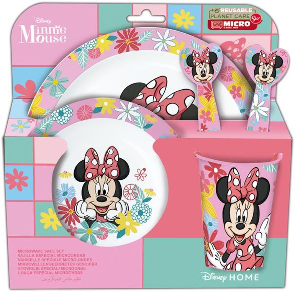 Levně STOR SADA PLASTOVÉHO NÁDOBÍ MINNIE 5KS