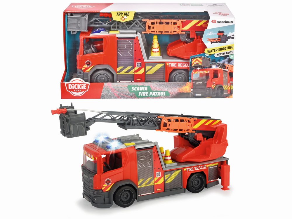 Levně Hasičské auto Scania 35 cm