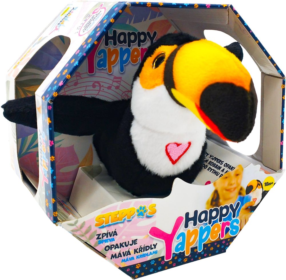 Levně STEPPOS Happy Yappers Tukan