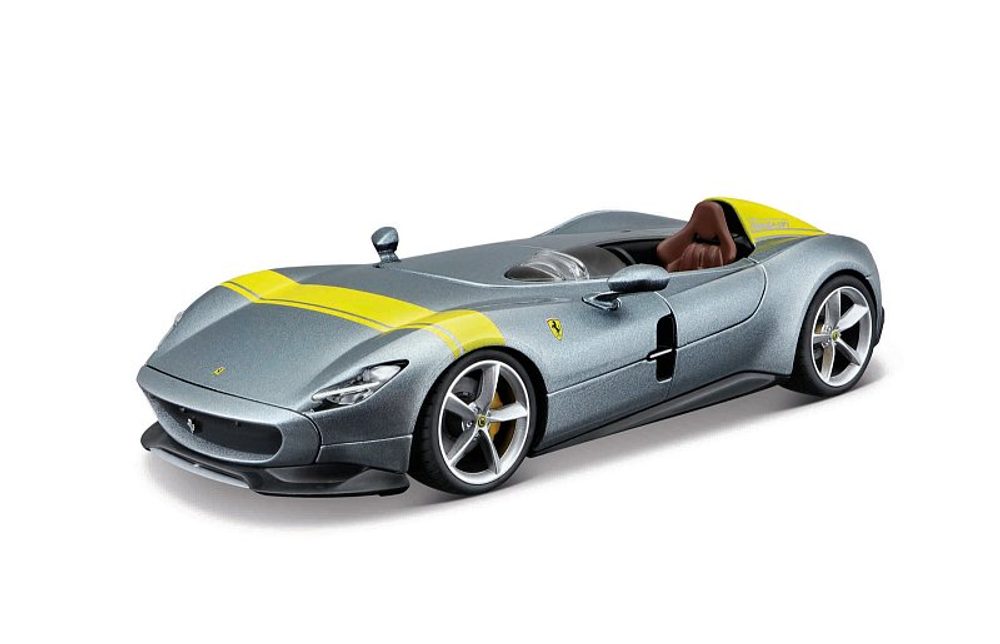 Levně Maisto M. Ferrari Assembly line, Ferrari Monza SP1, Silver, window box, 1:24