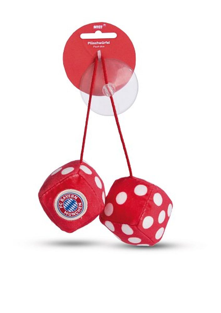 Levně NICI plyš FC BAYERN MÜNCHEN kostka 4x4cm, GREEN
