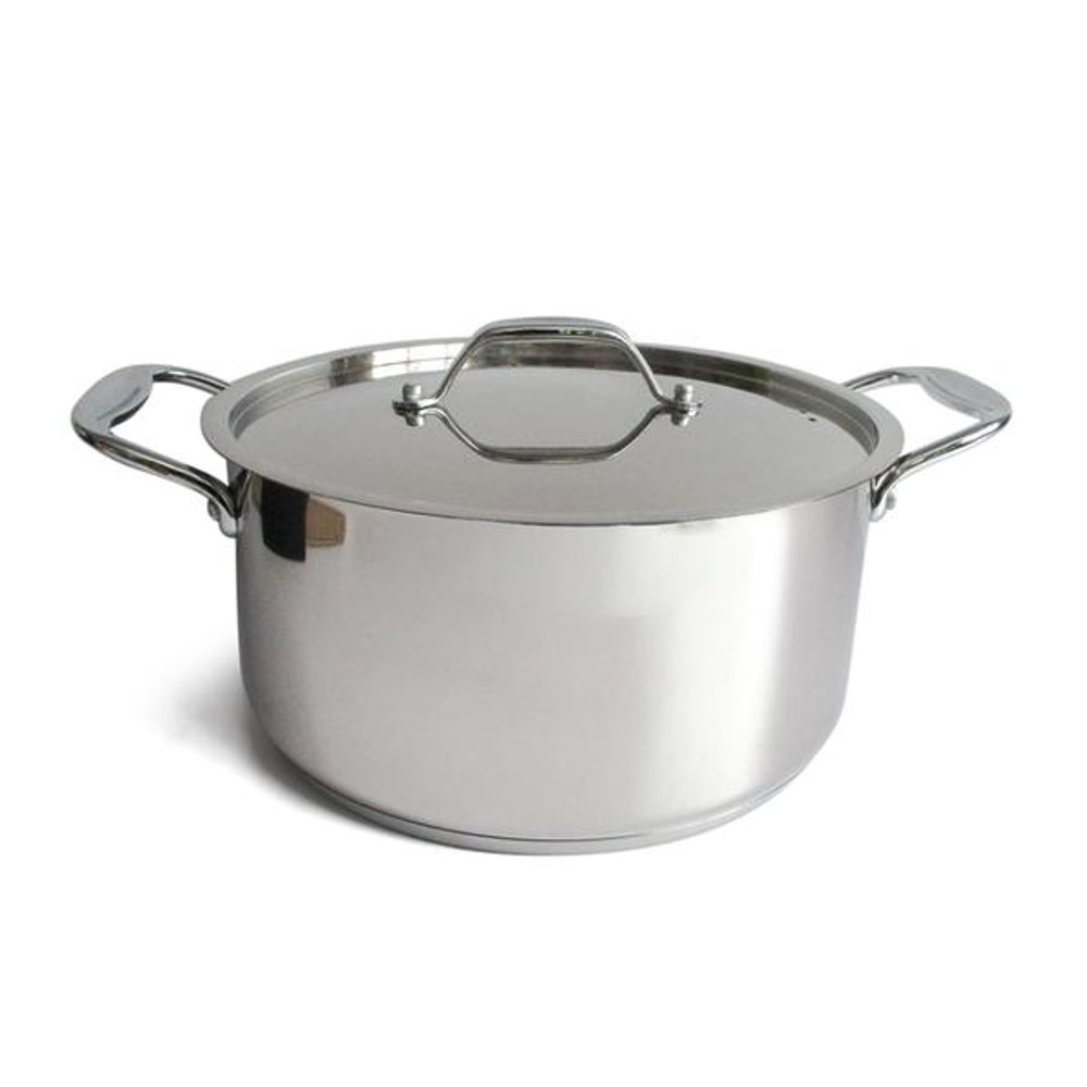 Levně KITCHISIMO KASTROL S POKLICÍ KITCHISIMO CHEF 5L 24X12CM