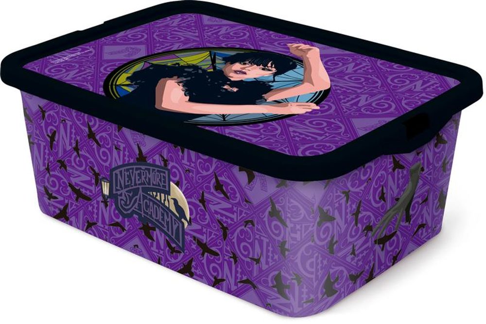 STOR BOX ÚLOŽNÝ S VÍKEM WEDNESDAY 13L, PLAST_hamashop