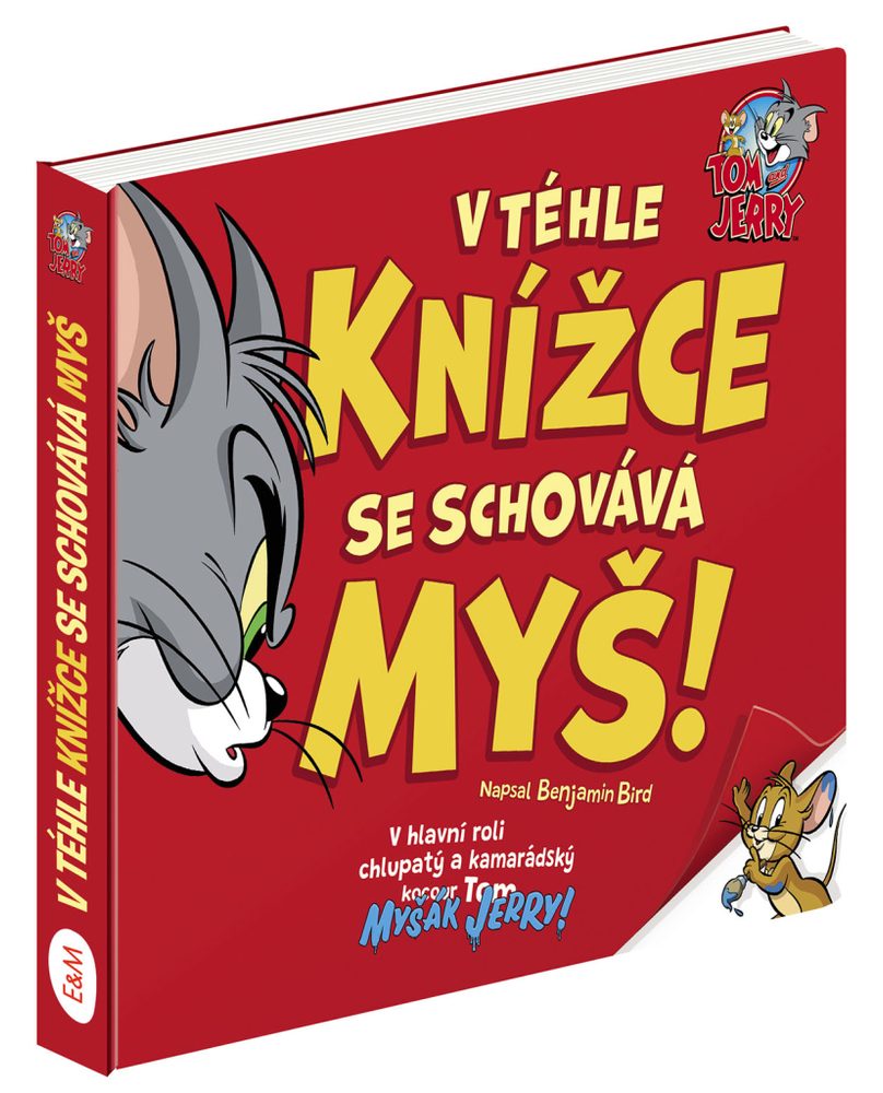 Presco Group TOM & JERRY: V téhle knížce se schovává MYŠ