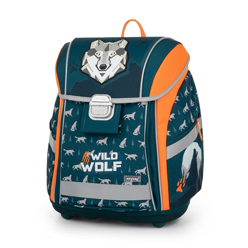 Levně Karton P+P Školní batoh PREMIUM LIGHT vlk