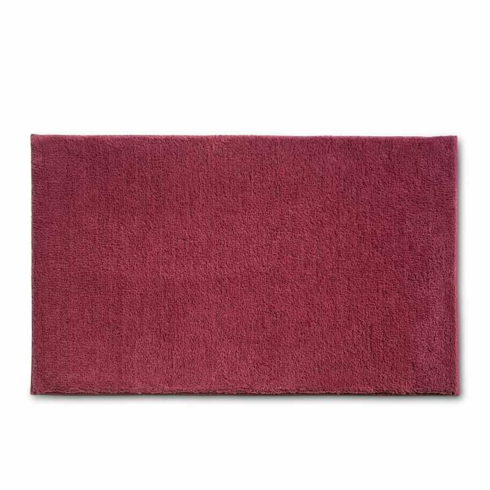 Levně KELA Koupelnová předložka Maja 100% polyester malinovo červená 120x70x1,5cm KL-23579