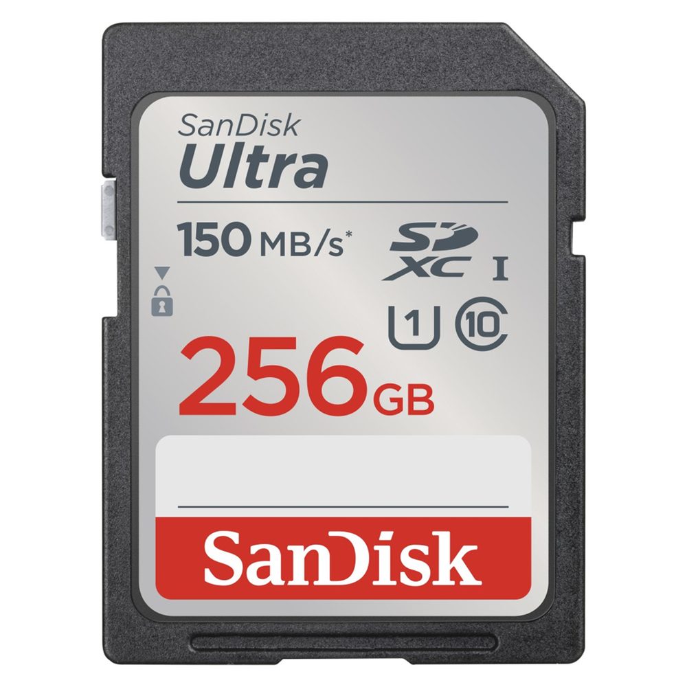 Levně SanDisk Ultra 256 GB SDXC Memory Card 150 MB/s