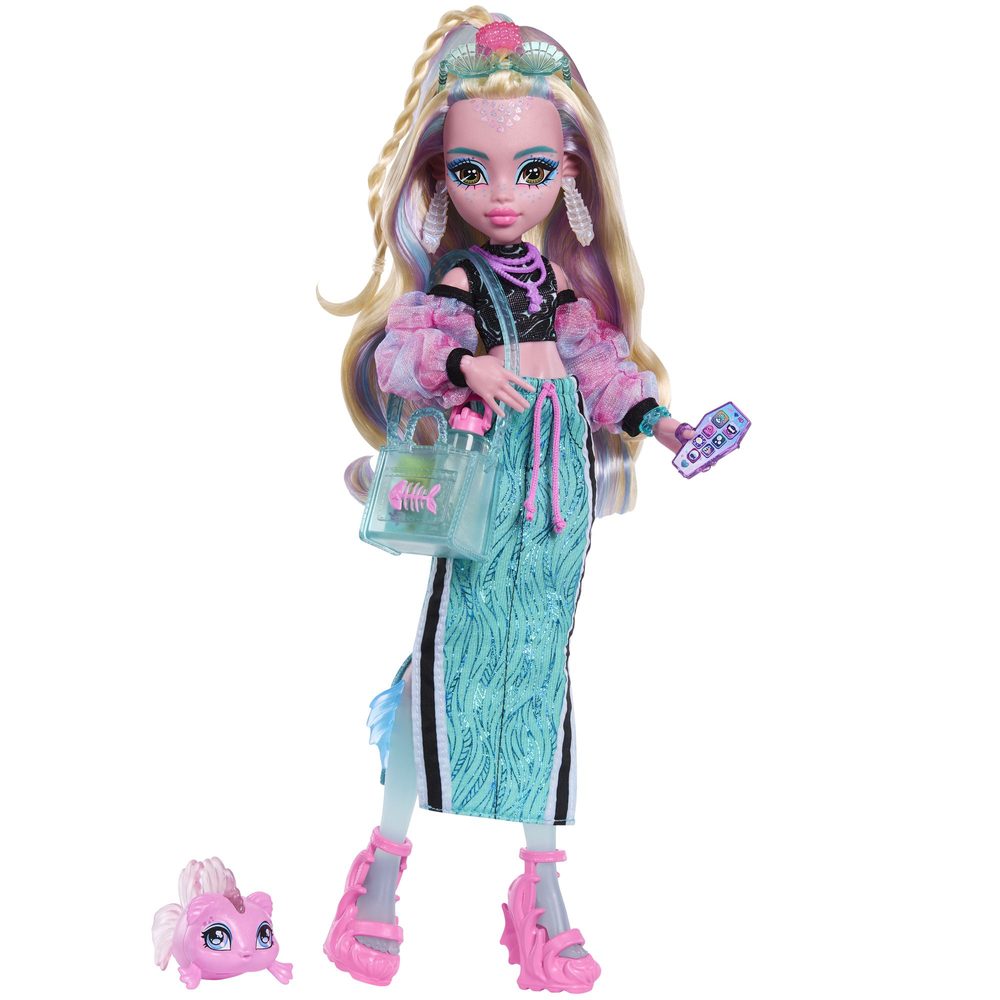 Levně Monster High panenka monsterka - LAGOONA