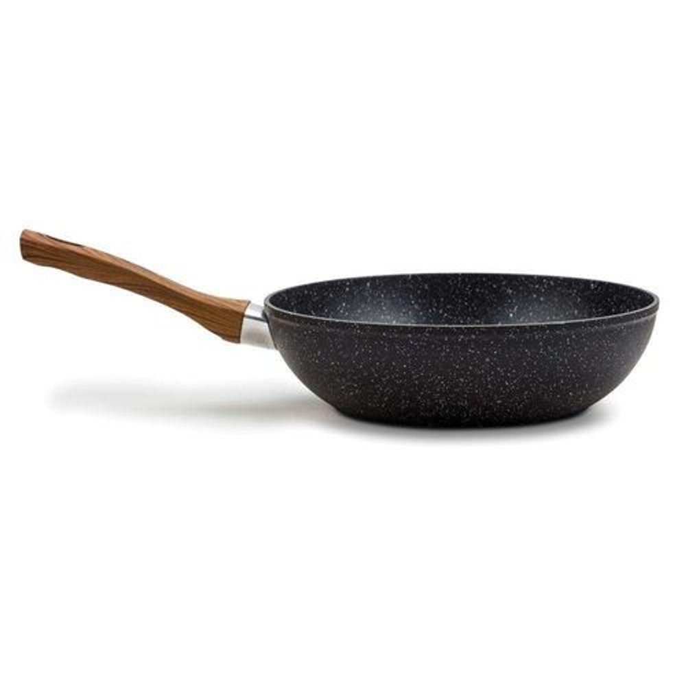 Levně pánev d28cm WOK, NATURE, nepřil.povrch, indukce