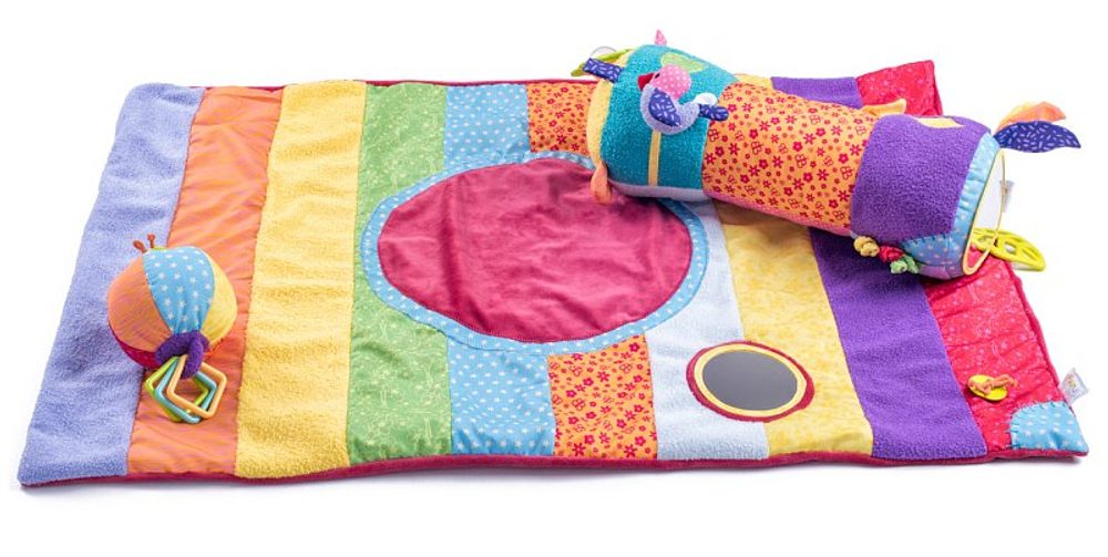 Levně NINY baby set: deka, válec, míček