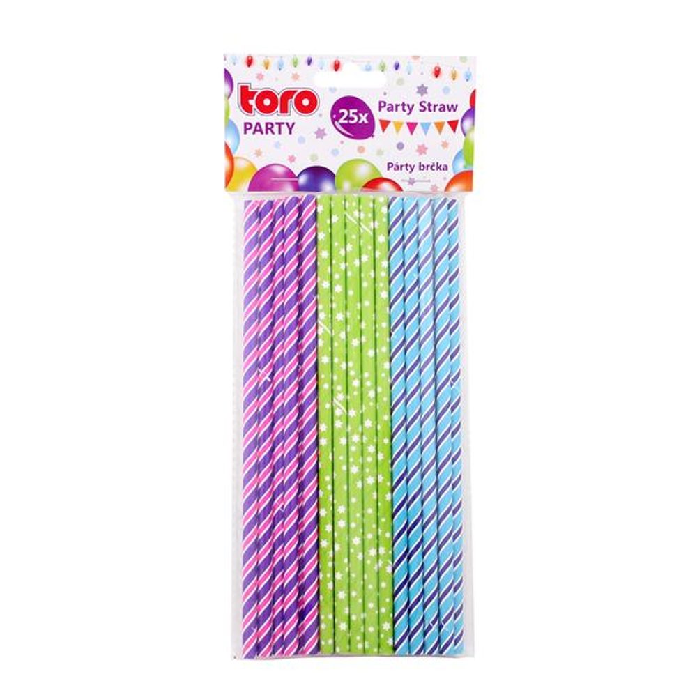 Levně TORO BRČKA PAPÍROVÁ 19,7CM, 25KS