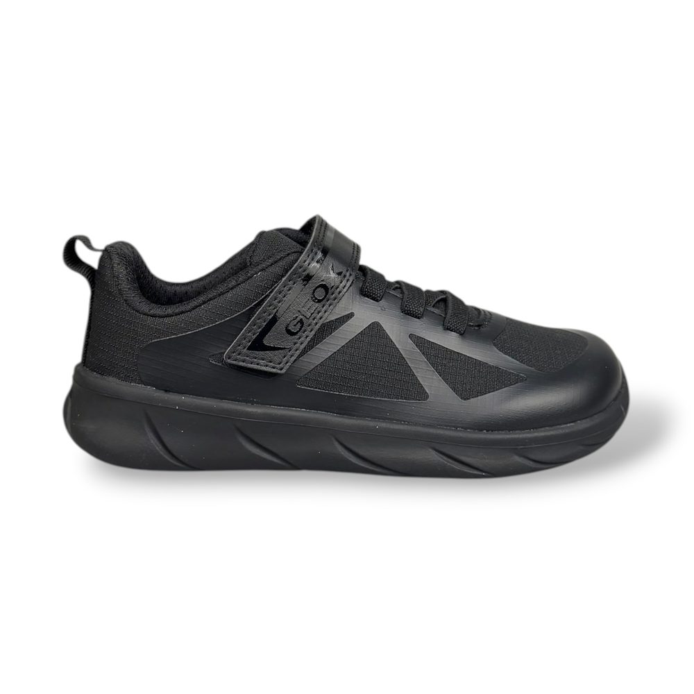 Geox Foot-Run – Černé chlapecké barefoot tenisky - 25