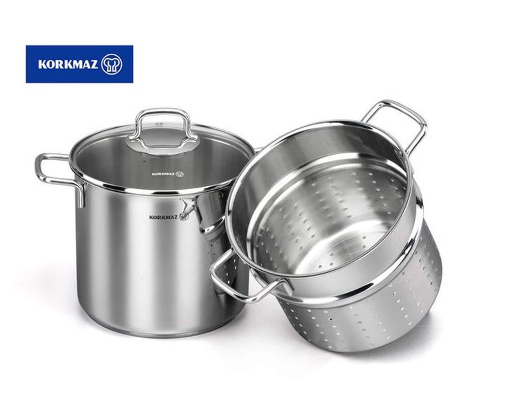Levně hrnec d20-ŠPAGETY (set), 5,6/5,1l, v.18/17,5cm, indukce, NR