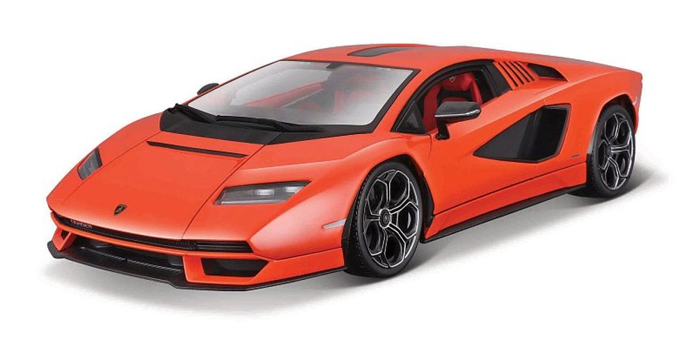 Levně Maisto - Lamborghini Countach LPI 800-4, oranžová, 1:18